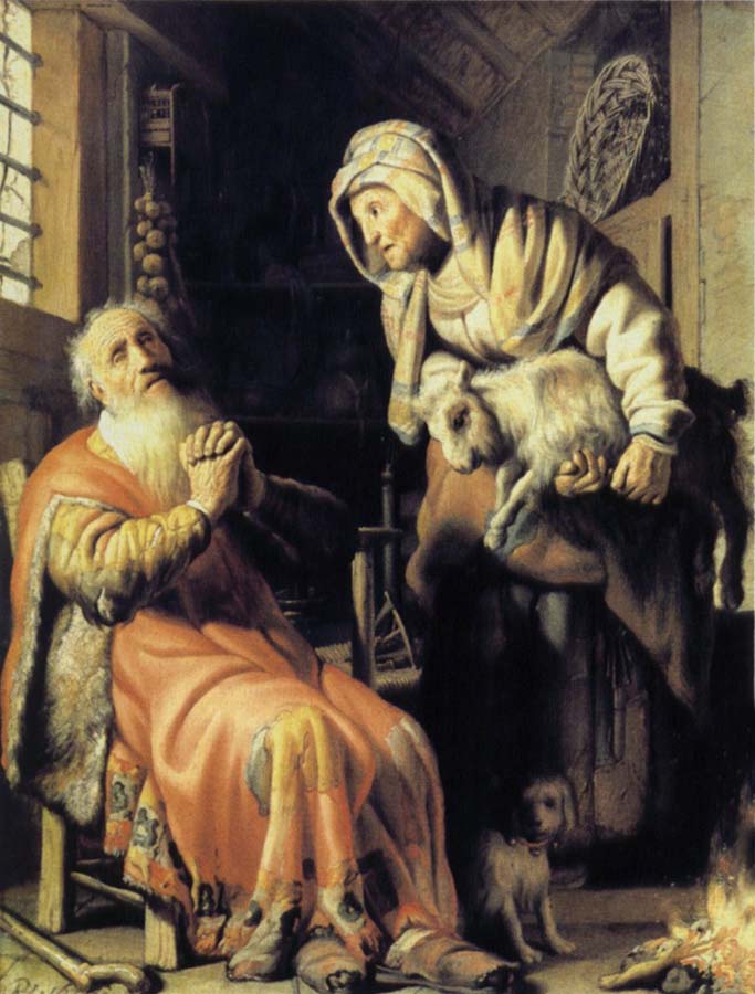 Tobit Accuses Anna of Stealing the Kid